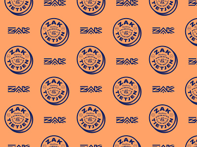 ZAK | Attack badge branding lettering logo motion motion designer ohio symbol typography