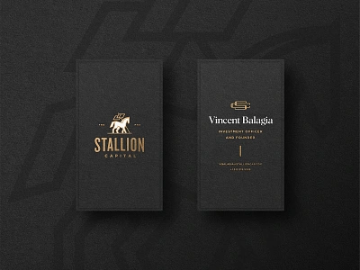 Stallion Capital | Business Cards branding branding design business card flag flags horse identity investment lockup logo mark monogram stationery symbol texas typography