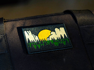 Yosemite | Embroidery Patch california elcapitan mountains national park patch threebrothers trees yosemite