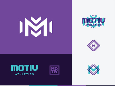Motiv Fitness | Branding athletics branding fit fitness gym indianapolis indy logo m mark motive