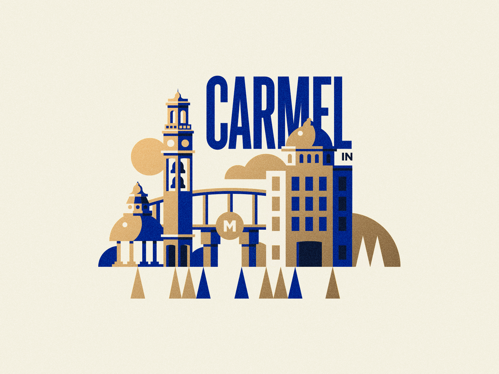 Carmel, Indiana by ampersandrew on Dribbble