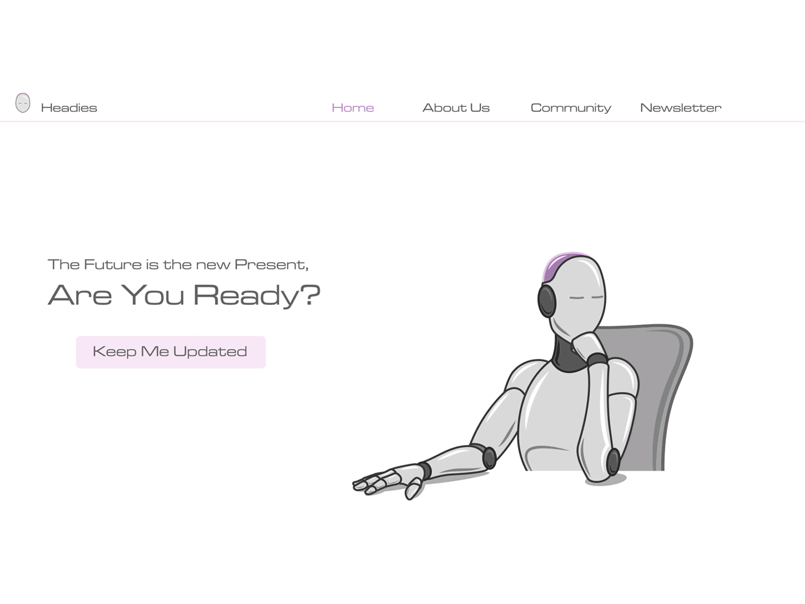 Headies | website hero animation