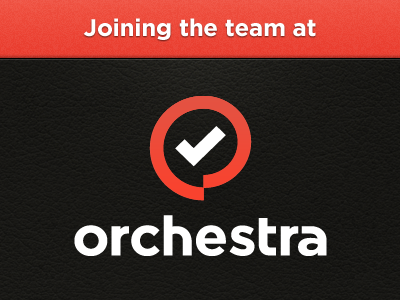 I'm happy to announce that I'm... announcement job orchestra