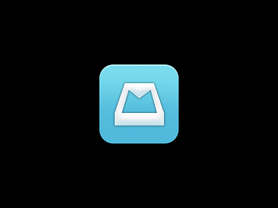 Mailbox App Icon Study app email icon ios iphone mailbox