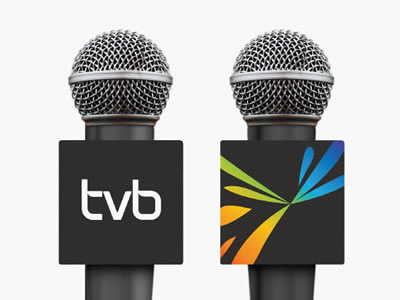 TVB brand brand identity branding brasil brazil design design studio identidade de marca identidade visual identity logotipo logotype microphone oddone roger roger oddone roger oddone design studio san francisco sao paulo tv tvb visual identity