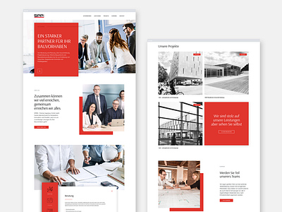 Webdesign for Construction Engineering Company