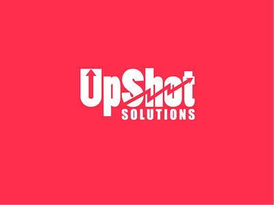 UpShot creative creativity design illustration illustrator logo logo design logo designer logo mark negative space negative space logo typography