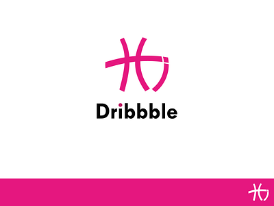 Hi Dribbble brand identity branding creative creativity design dribbble hellodribbble hi dribbble logo logo design logo mark logotype redesign typography ui