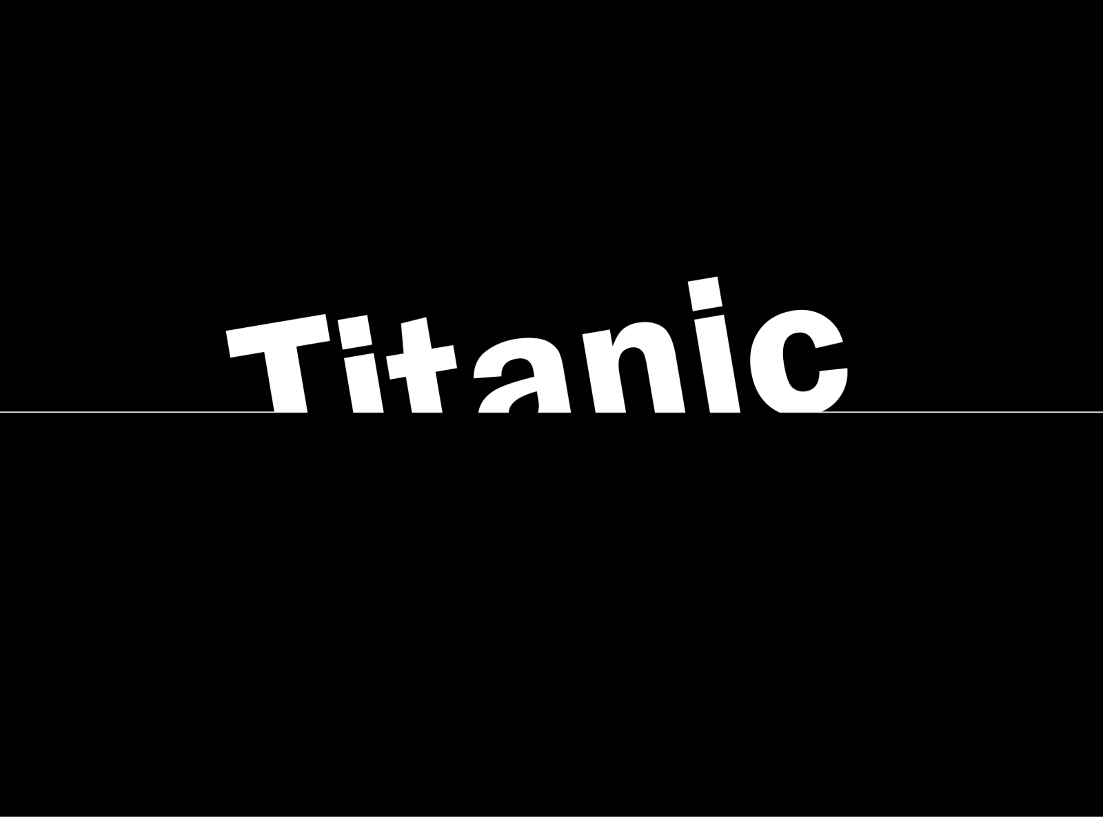 Titanic by Yusuf Hammouch on Dribbble