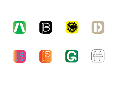 Alphabet App Icons