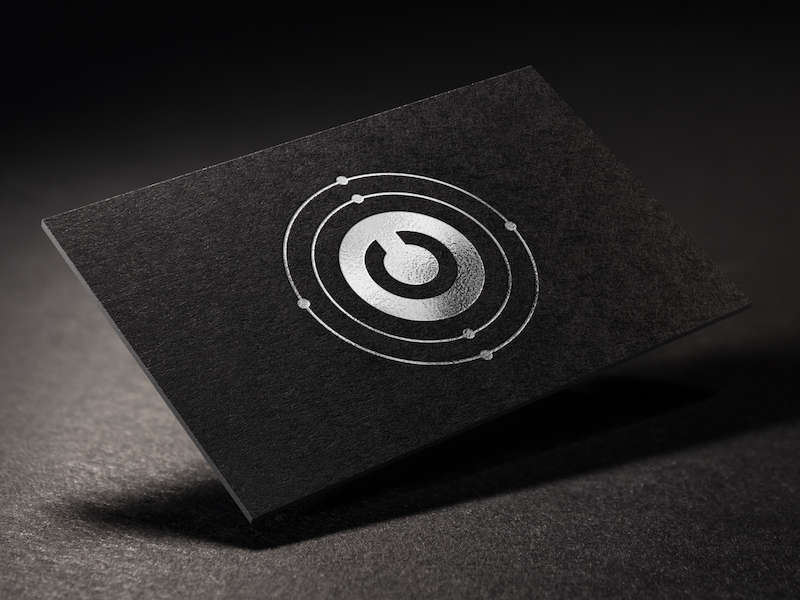 Silver Foil Letterpress Cards by Alana Riley on Dribbble