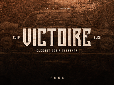 Victoire - FREE Font freesbie graphicdesign type art typedesign typeface