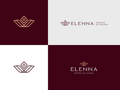 Elenna - Brand Identity brand branding design logo social media visual identity