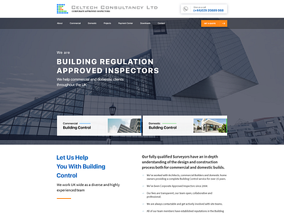 Corporate Building Inspector Website Proposal building building approval consultancy building inspector construction