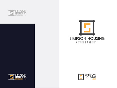 Simpson Housing Development - Logo Design project branding corporate identity custom logo design logo minimalist