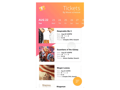 Figmo app design ios movie prototype tickets ui