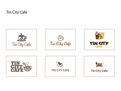 Cafe Logos brand cafe identity illustration logo