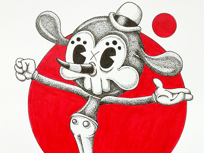 Photo03 character design drawing ink popartoons