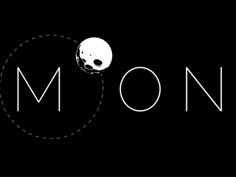 Moon logo design by Polina Filippova on Dribbble