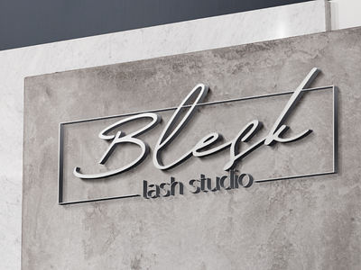 Logo design for lash studio