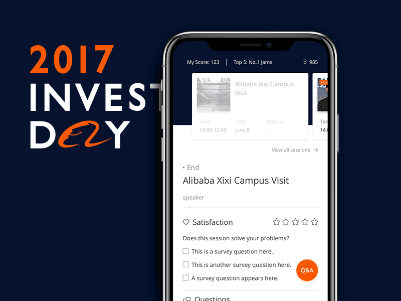 Alibaba 2017 Investor Day Experience Day alibaba day experience investor ui ux