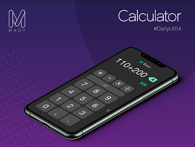 Daily Ui Calculator 04 dailyui04