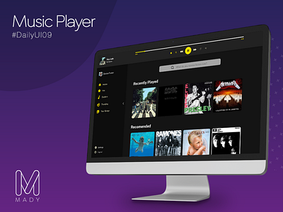 Daily UI Music Player 09