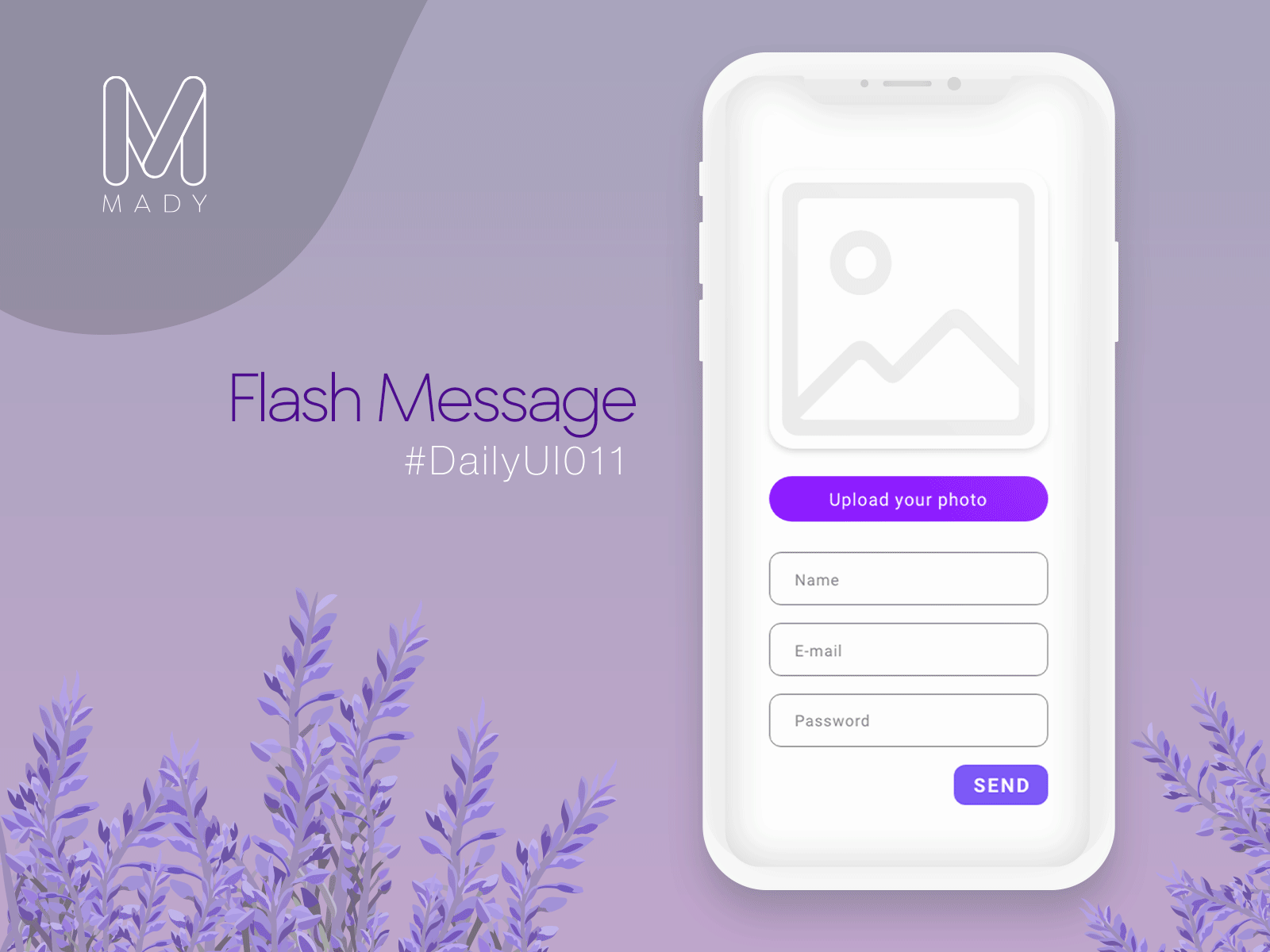 Daily UI Flash Message 011 dailyui