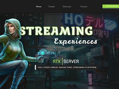 Gaming  Web Landing Page