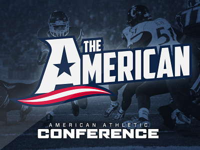 American Athletic Conference: Take 2 Alternate aac american athletic conference branding college sports identity logos the american