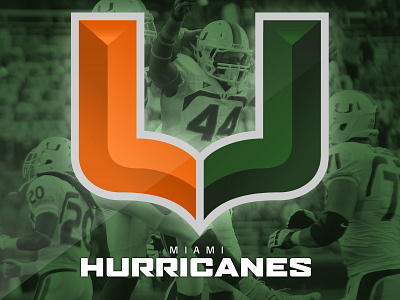 miami hurricanes football logo