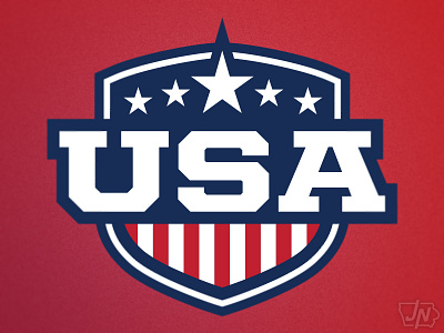 USA Shield brand illustration logo shield united states united states of america usa