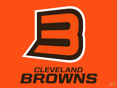 Cleveland Browns brand browns cleveland cleveland browns football identity illustrator logo nfl