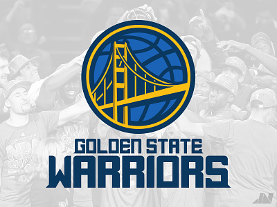 Golden State Warriors basketball branding golden state warriors identity illustrator logos nba sports