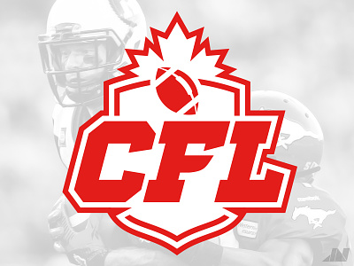 Canadian Football League branding canadian football league cfl football identity logos sports