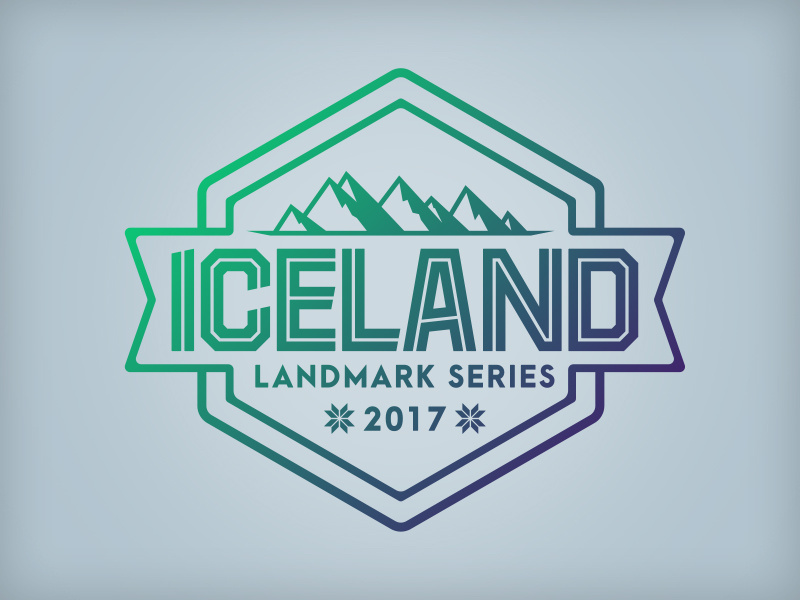 Dribbble icelandlandmarkseries