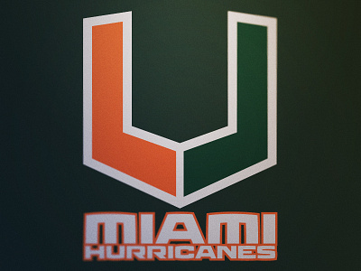 Miami Hurricanes Identity #2 brand brands college sports hurricanes identity logo logos miami miami hurricanes