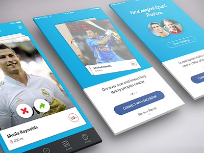 Sport Challenge App Design