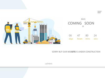 coming soon page coming soon page countdown ui