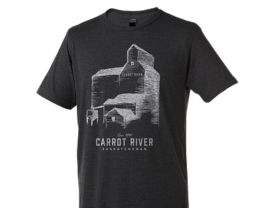 Carrot River Elevator t-shirt canada design t shirts