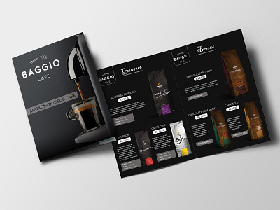 BAGGIO CAFE Product catalog