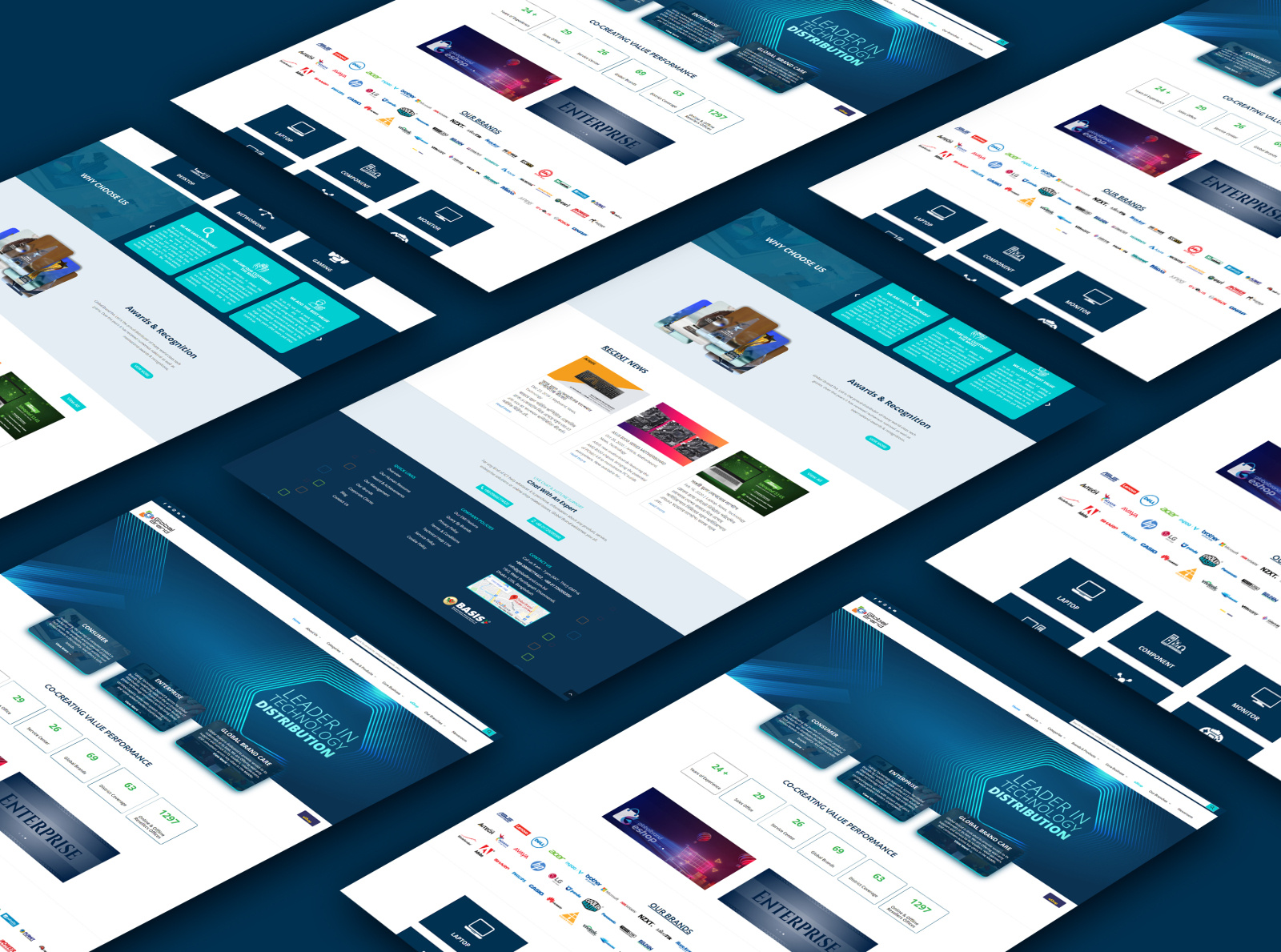 GBPL Web Template Design by Lady Designer on Dribbble