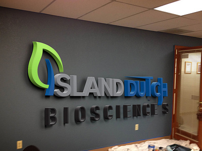 Island Dutch Bioscience s  Logo Design