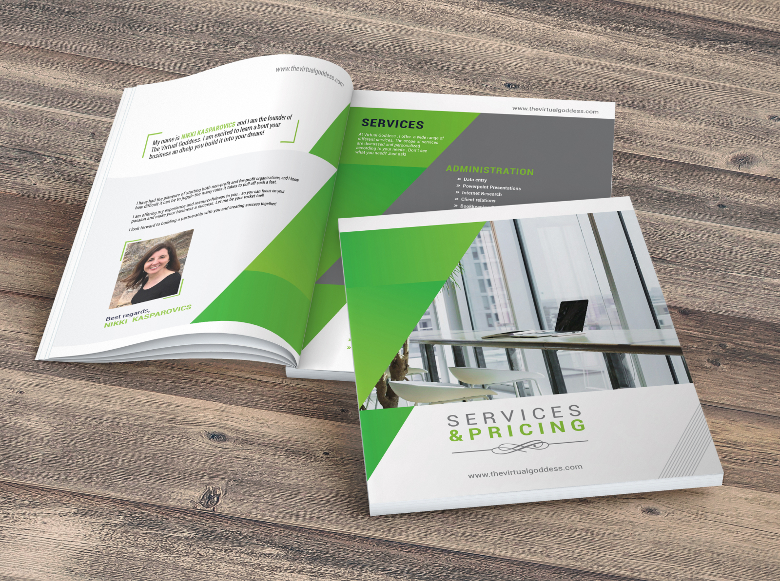 Service & Pricing Brochure Design by Lady Designer on Dribbble