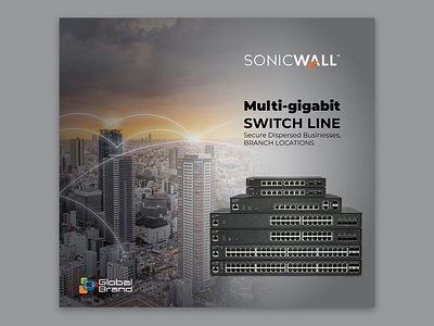 SonicWall Social Media Post Design