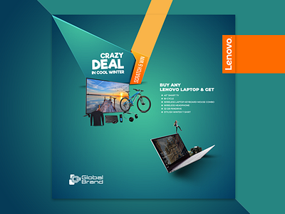 Lenovo Social Media Advertising Design