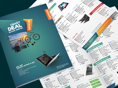 Lenovo special offer Brochure Design