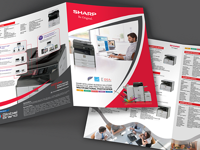 SHARP Brochure Design advertising booklet design branding brochure design catalog design flyer design magazine design print product design promotional design