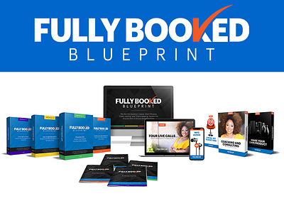 Fully Booked Blueprint - Branding & UX Design branding design minimal ux web