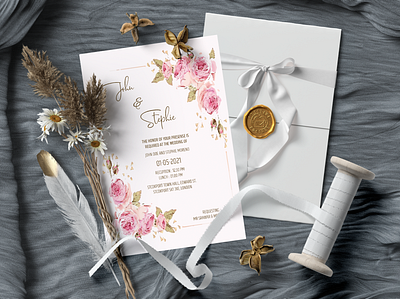 Wedding invitation card branding design wedding card wedding invitation
